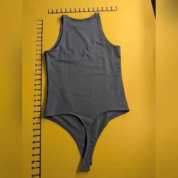 Abercrombie & Fitch Charcoal Bodysuit - Picture 3 of 3